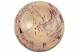 Polished Saharan Desert Jasper Dish - Morocco #326930-1
